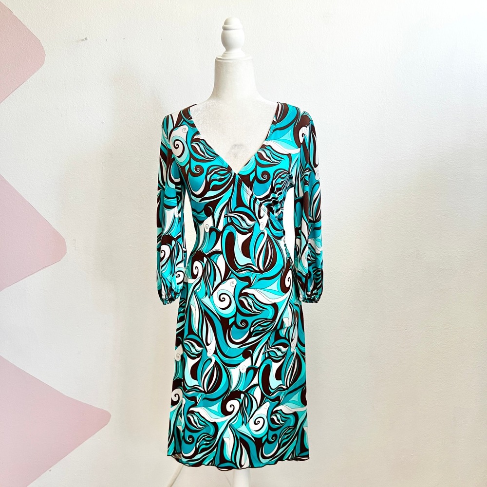 Vintage Y2K Wrap Dress 2000s Coquette Fairycore Fairy Small